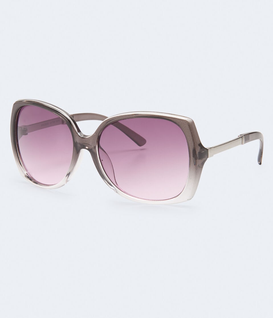 Oversized Ombré Square Sunglasses