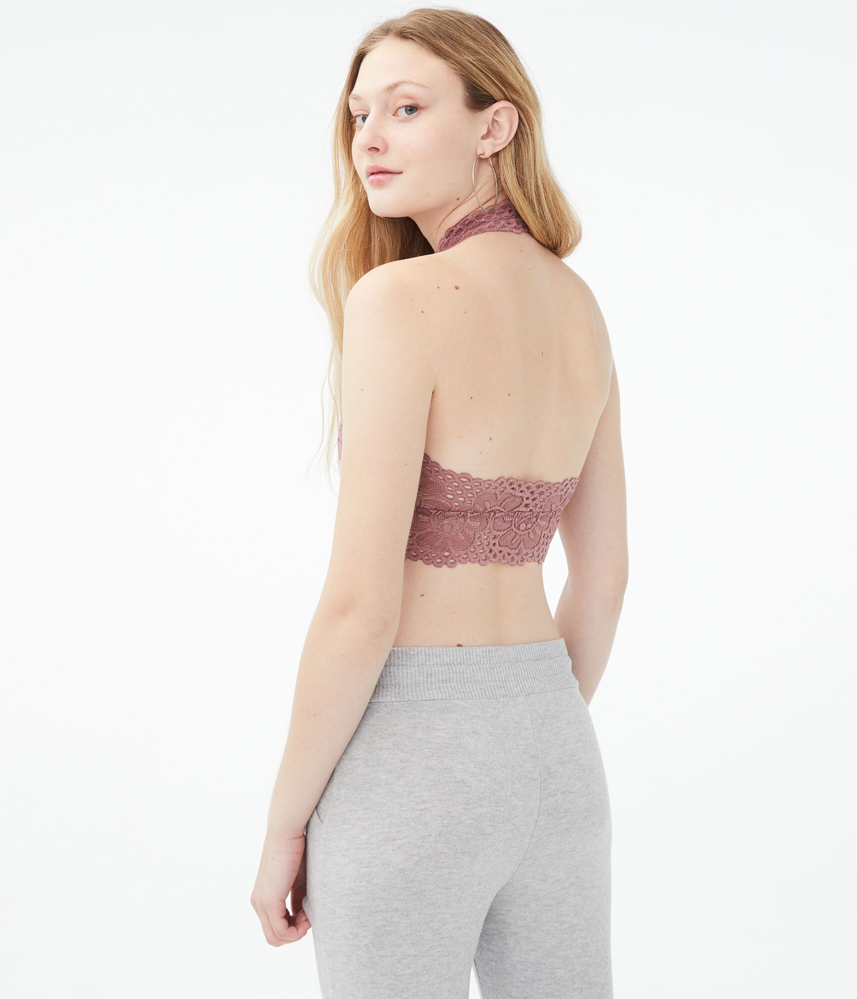 Lace Halter Bralette