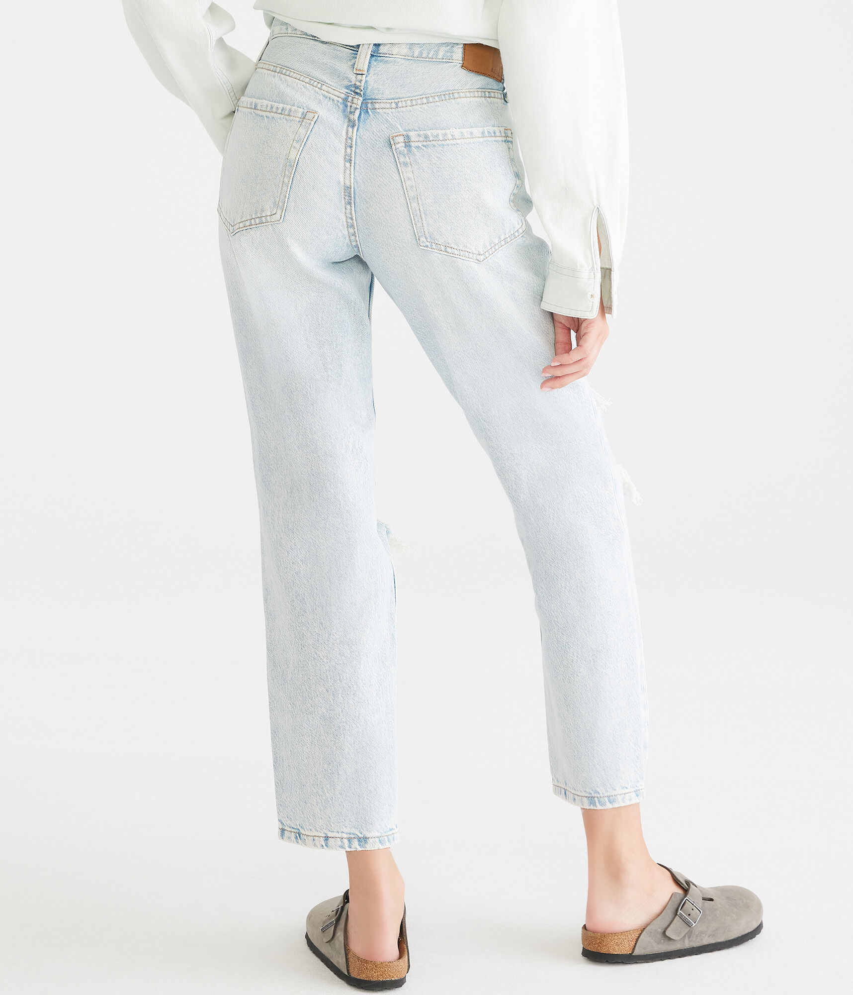 High-Waisted Mom Jean