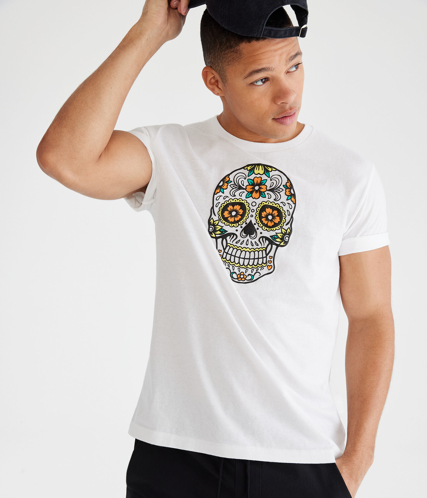 Cinco De Mayo Skull Graphic Tee