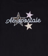 Aeropostale Leopard Star Graphic Tee