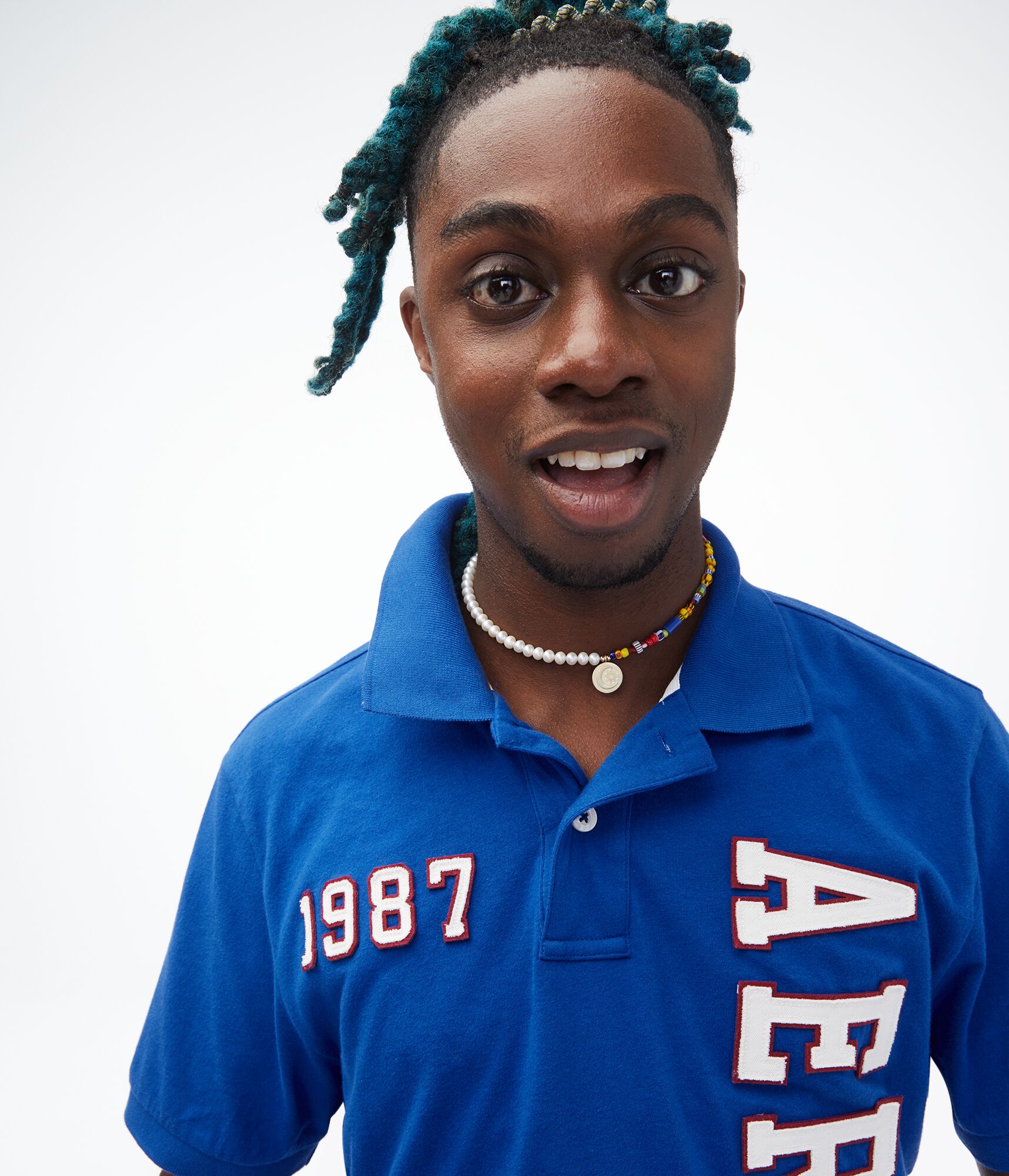 Vertical Aero Graphic Piqu&eacute; Polo