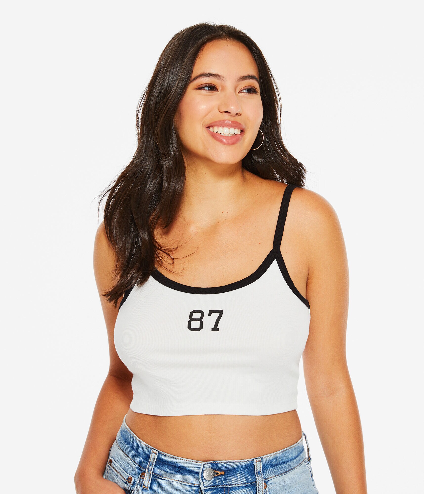 87 Pop Punk Cropped Cami