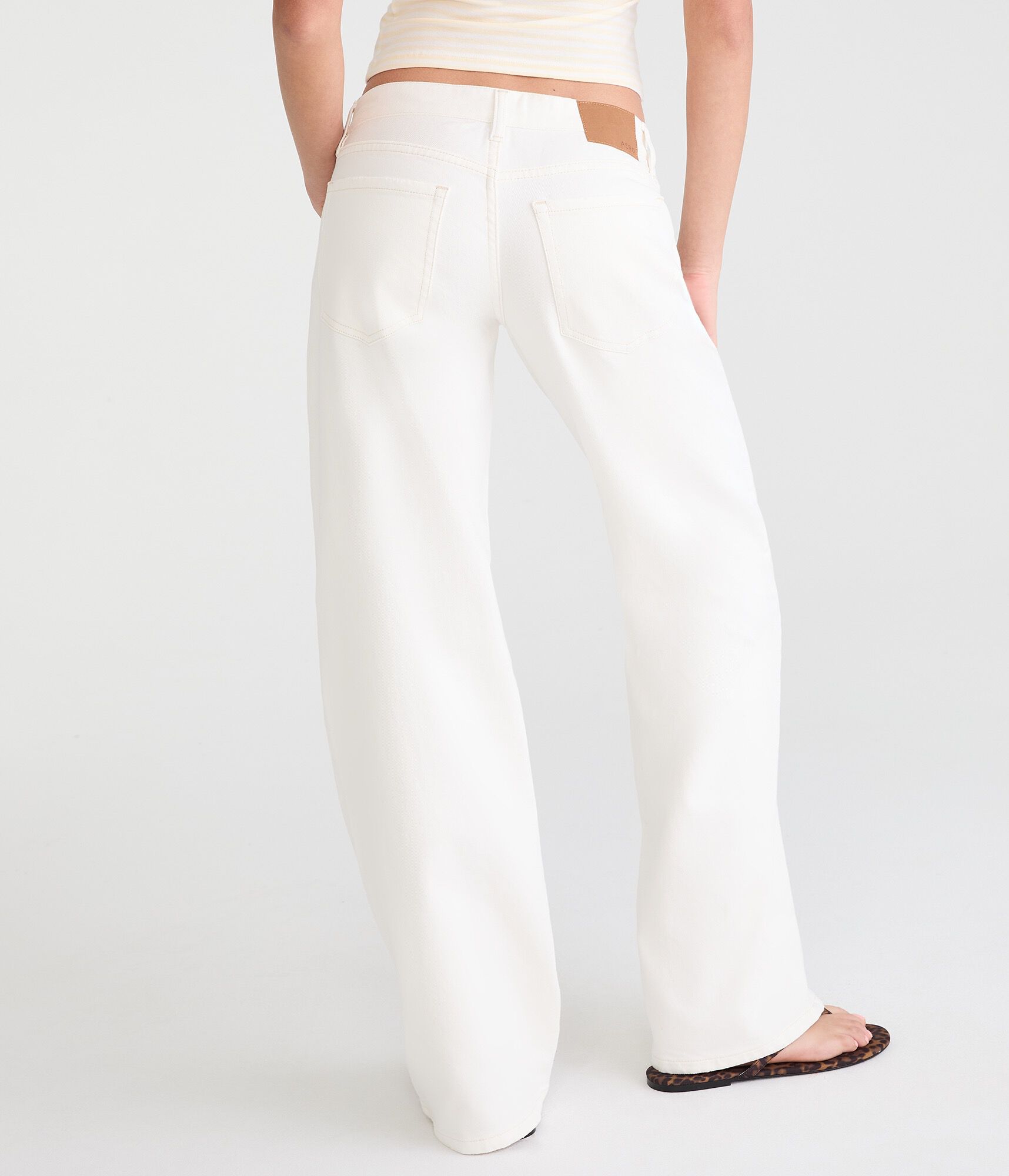 Super Low-Rise Baggy Wide Leg Jean