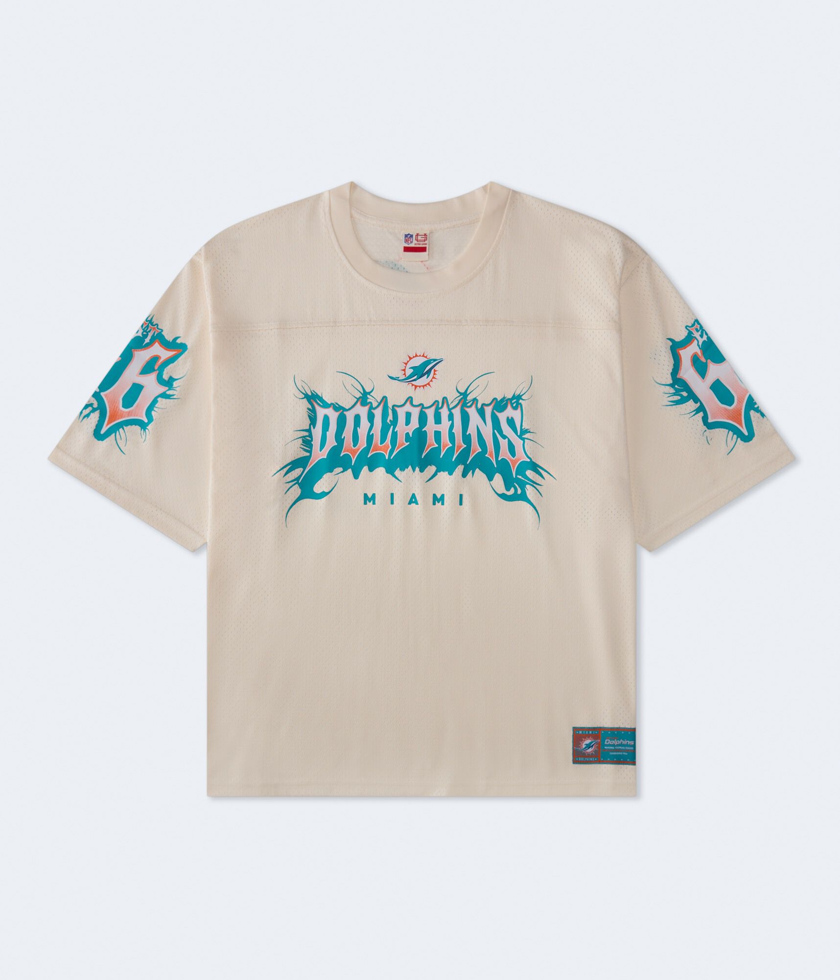 Miami Dolphins Tattoo Mesh Top