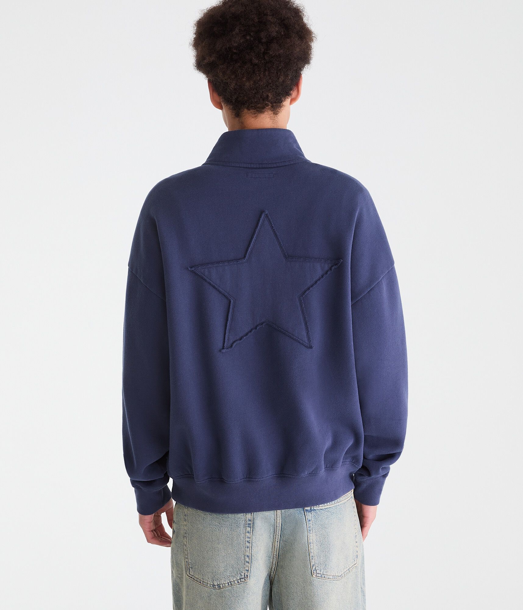 Cloud Soft Star Americana Quarter-Zip Sweatshirt