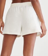 Coca-Cola® by Aéropostale Coke Is It Slouchy High-Rise Fleece Shorts