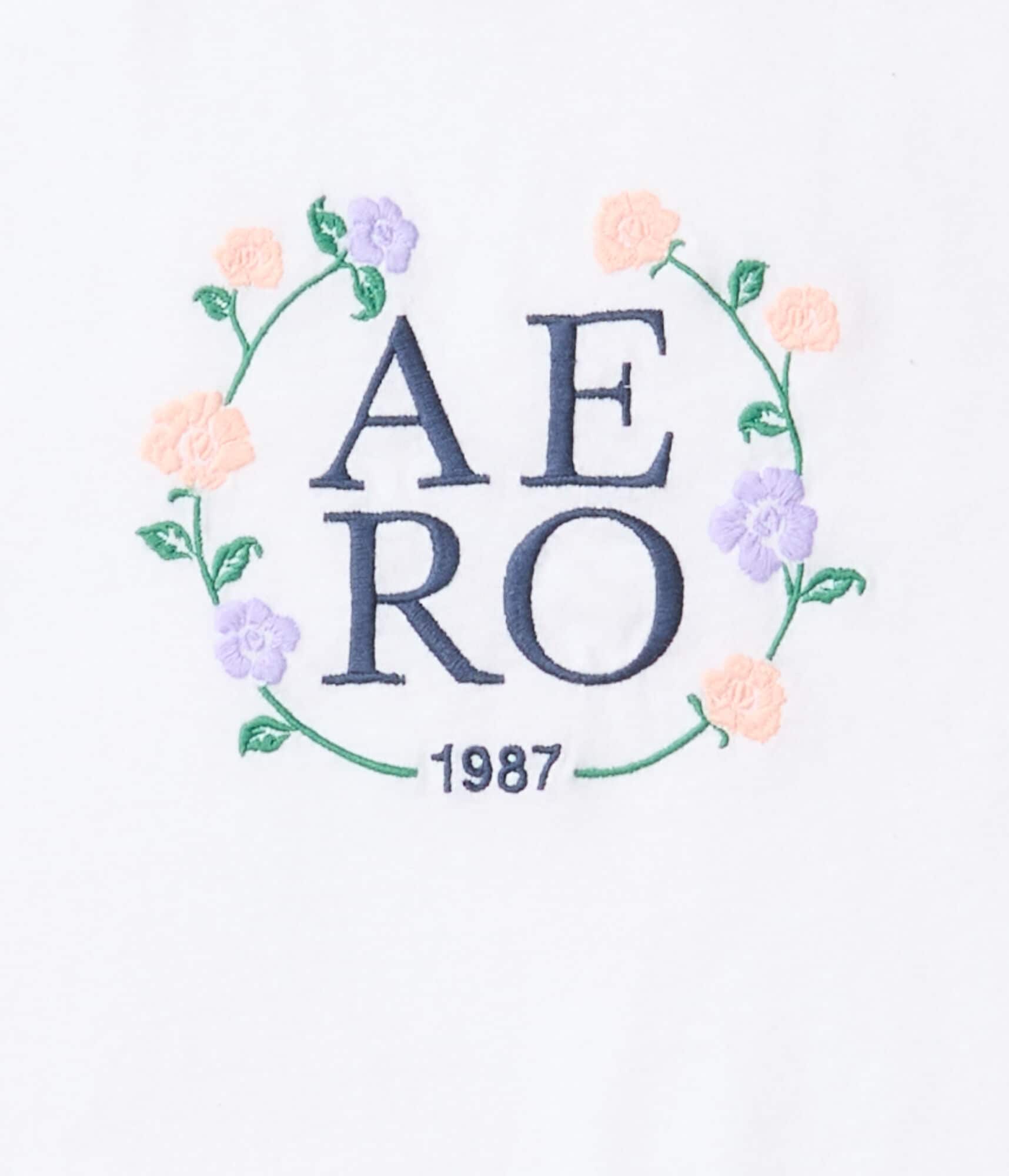 Aero 1987 Floral Graphic Tee