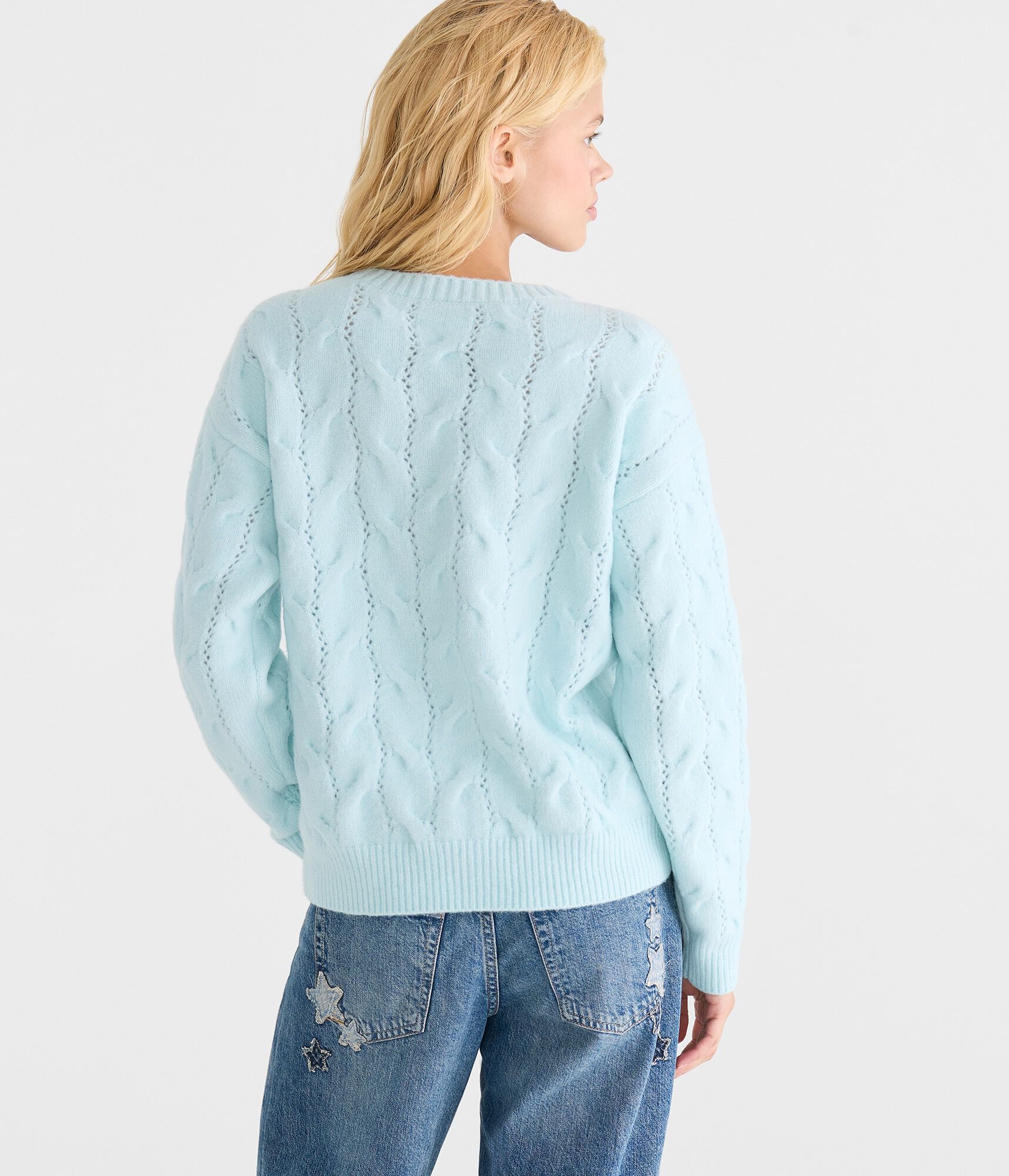 Cozy Cable Crew Sweater