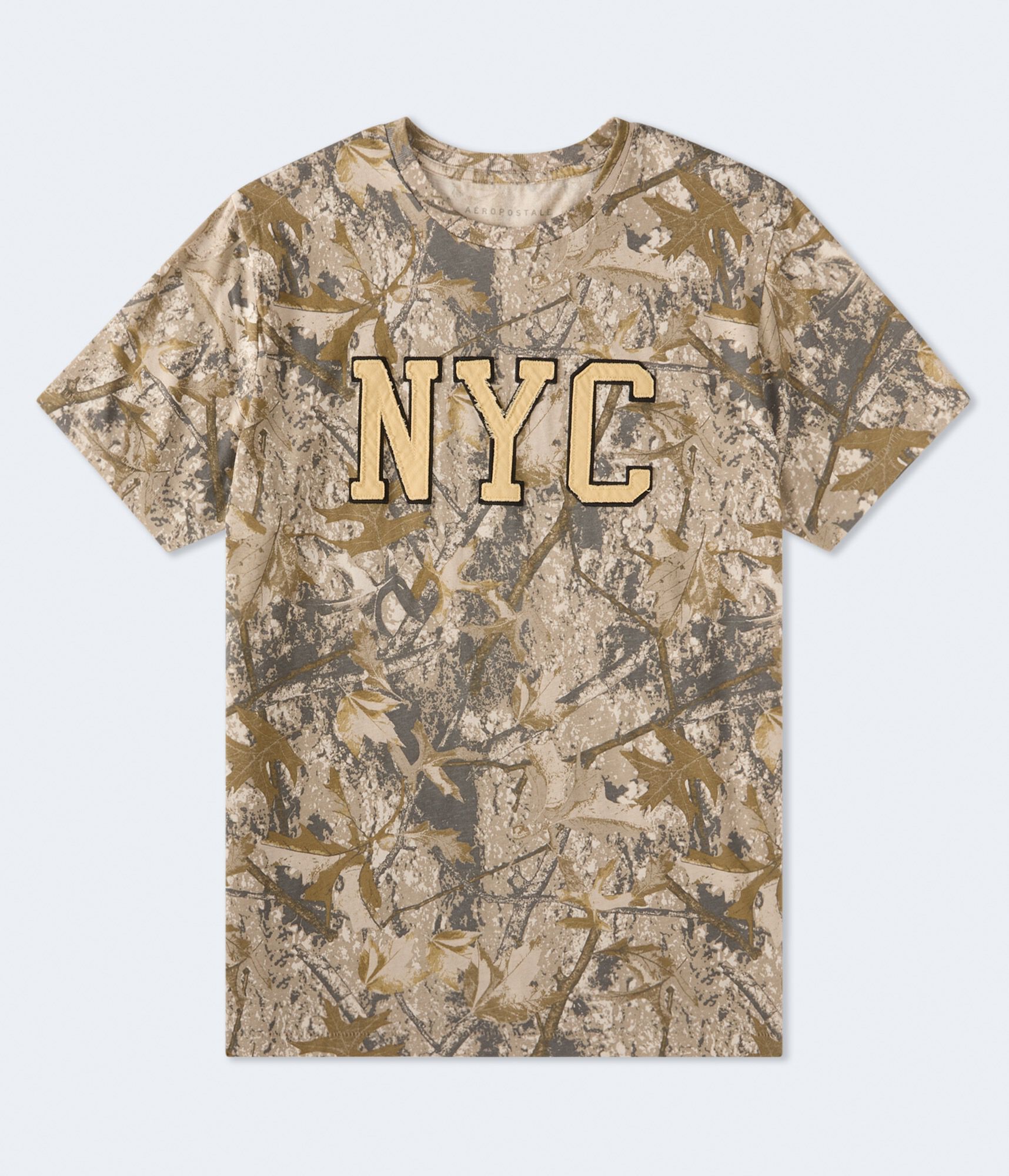 NYC Forest Camo Appliqu&eacute; Graphic Tee