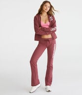 Aeropostale Rose Fit & Flare Sweatpants