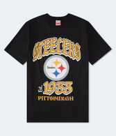 Pittsburgh Steelers Helmet Relaxed Graphic Tee
