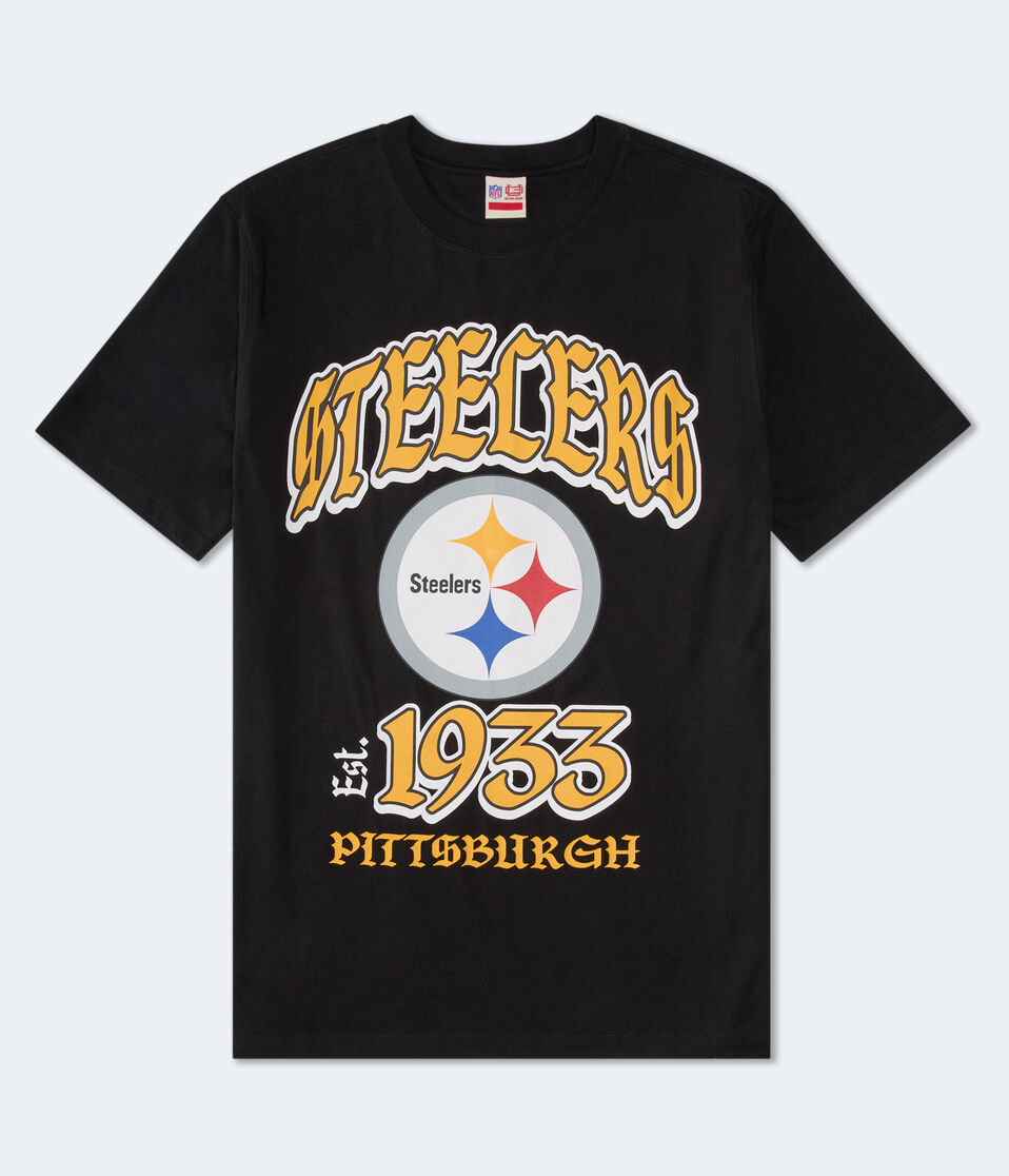 Pittsburgh Steelers Helmet Relaxed Graphic Tee