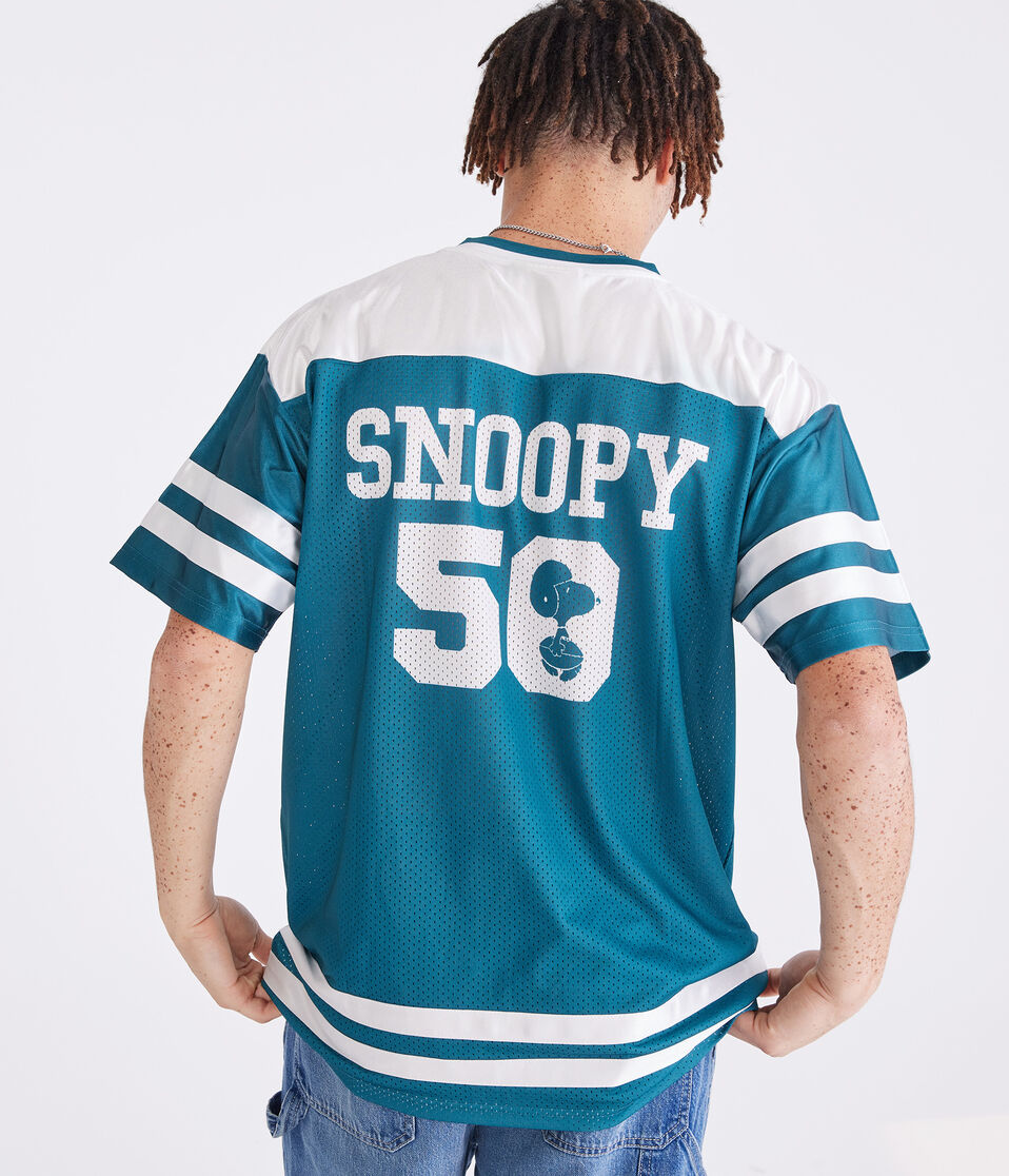 Peanuts® | Aéropostale Snoopy Football Kicker Mesh Top