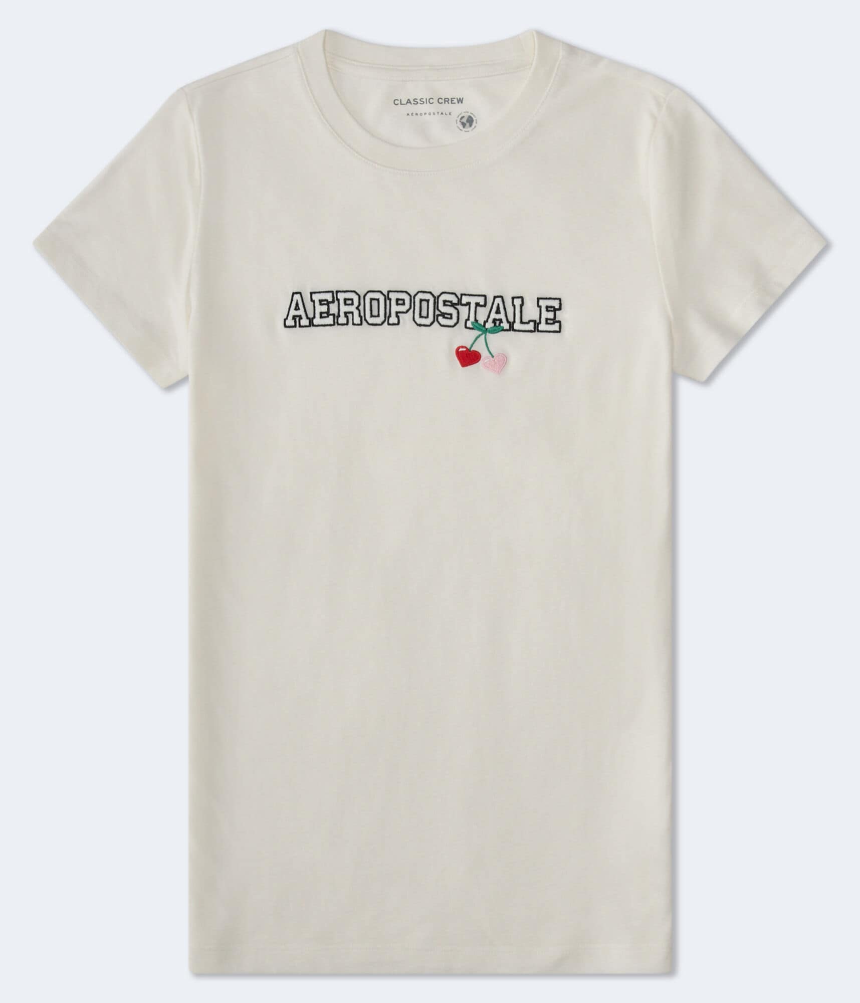 Aeropostale Cherry Heart Graphic Tee