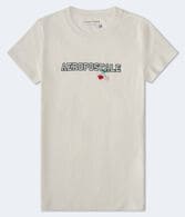 Aeropostale Cherry Heart Graphic Tee