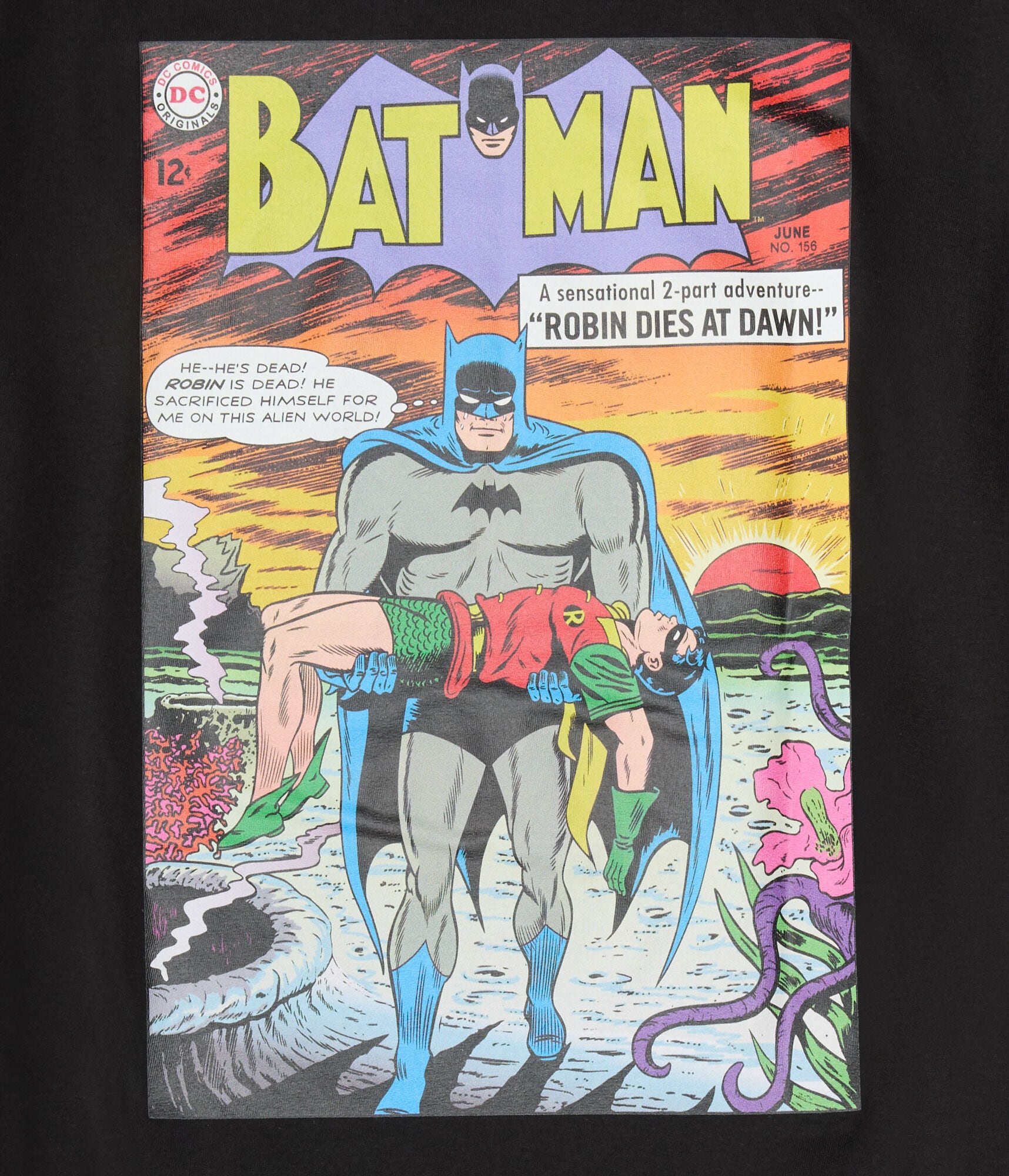 Batman Comic Relaxed Graphic Tee