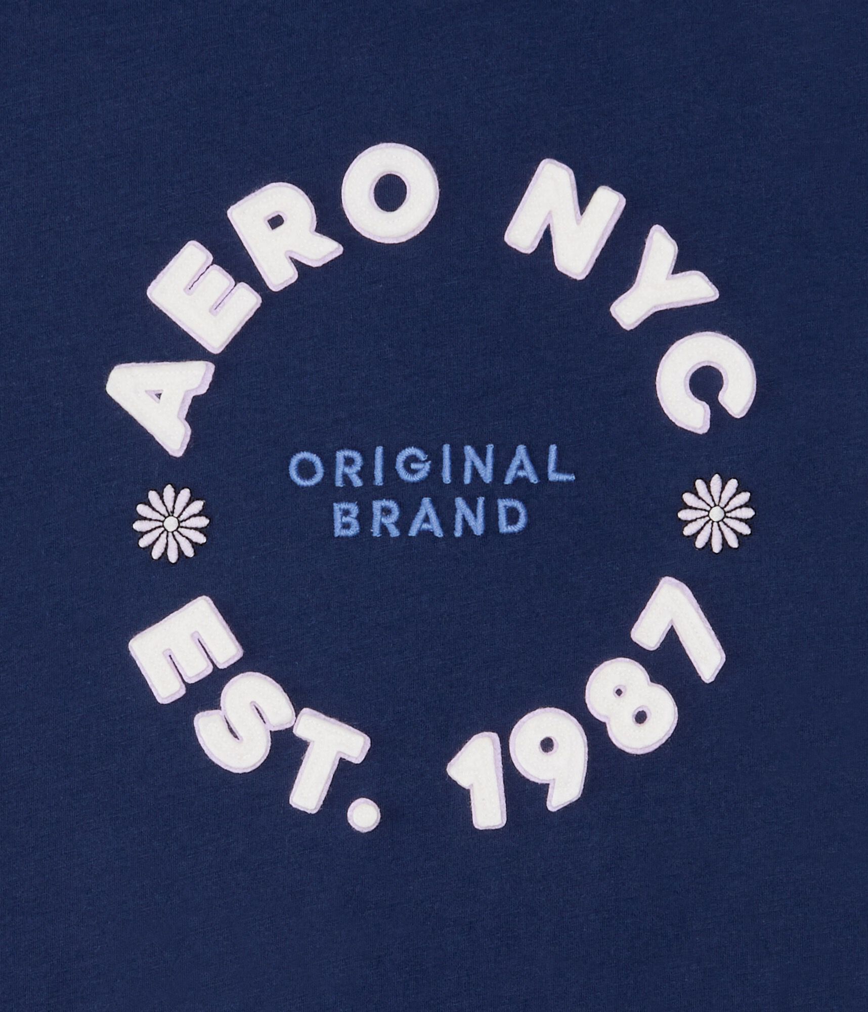 Aeropostale Daisies Appliqu&eacute; Graphic Tee