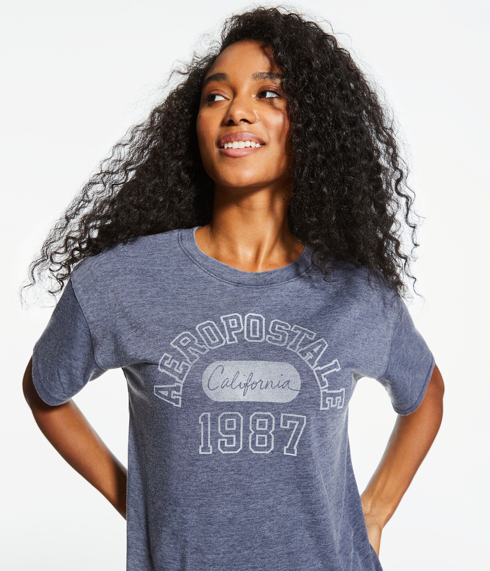Aeropostale 1987 Vintage Logo Graphic Tee