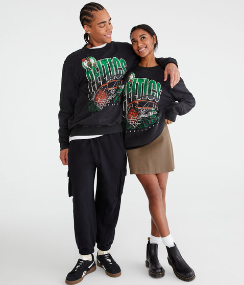 Boston Celtics Net Crew Sweatshirt Boston Celtics Net Crew Sweatshirt