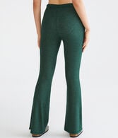 Flare High-Rise Waffle Sleep Pants