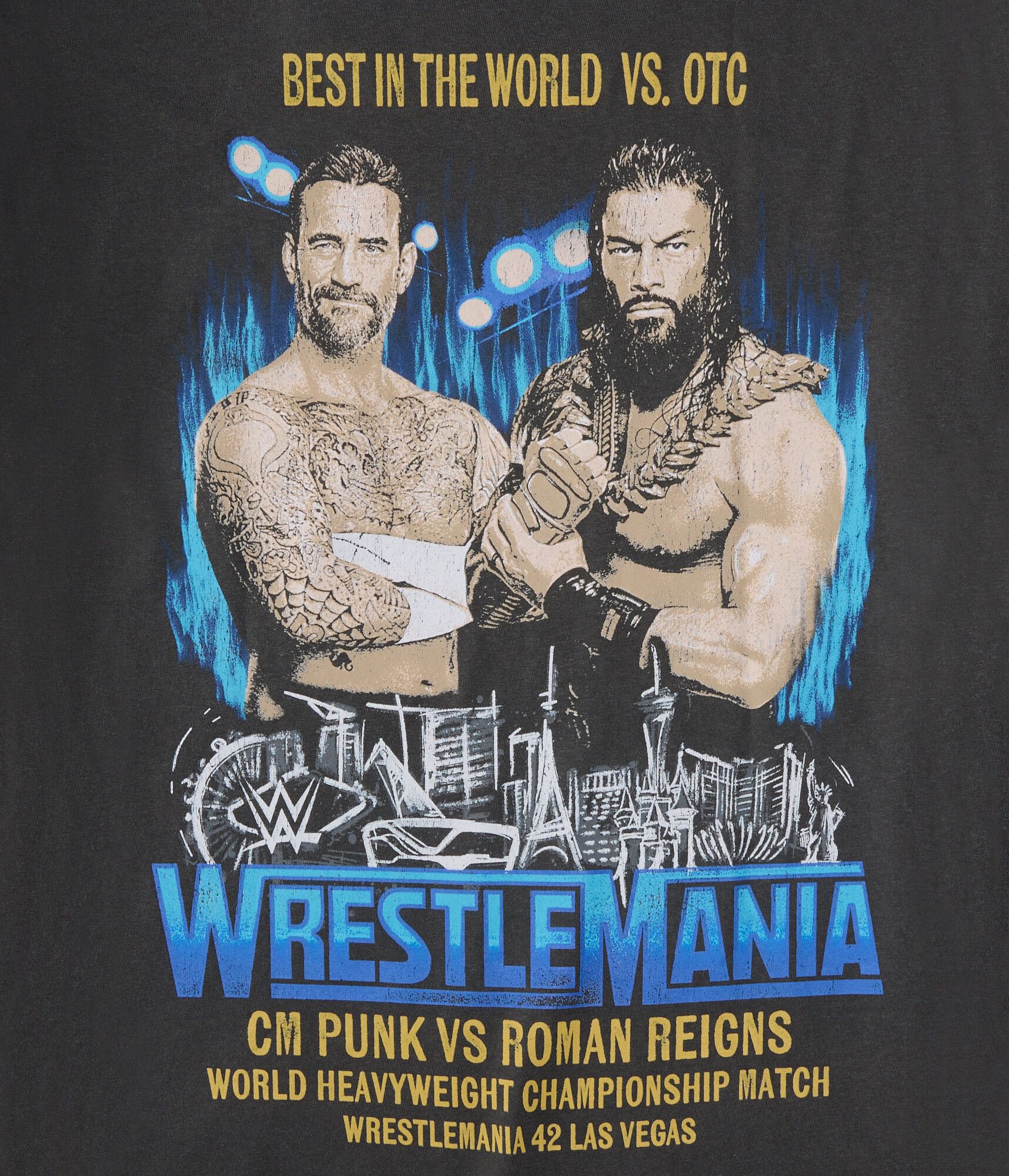 WWE WrestleMania 42 Relaxed Graphic Tee