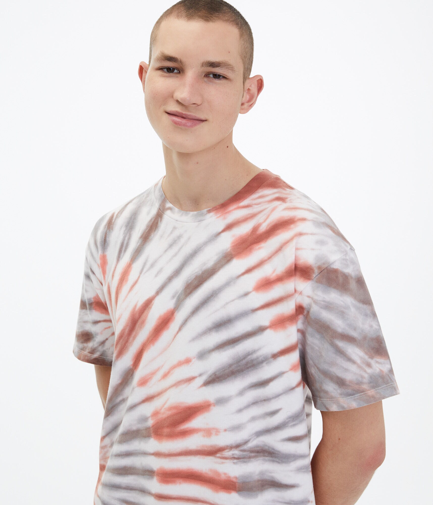 Tie-Dye Loose Fit Crew Tee