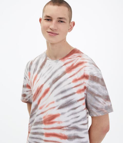 Tie-Dye Loose Fit Crew Tee