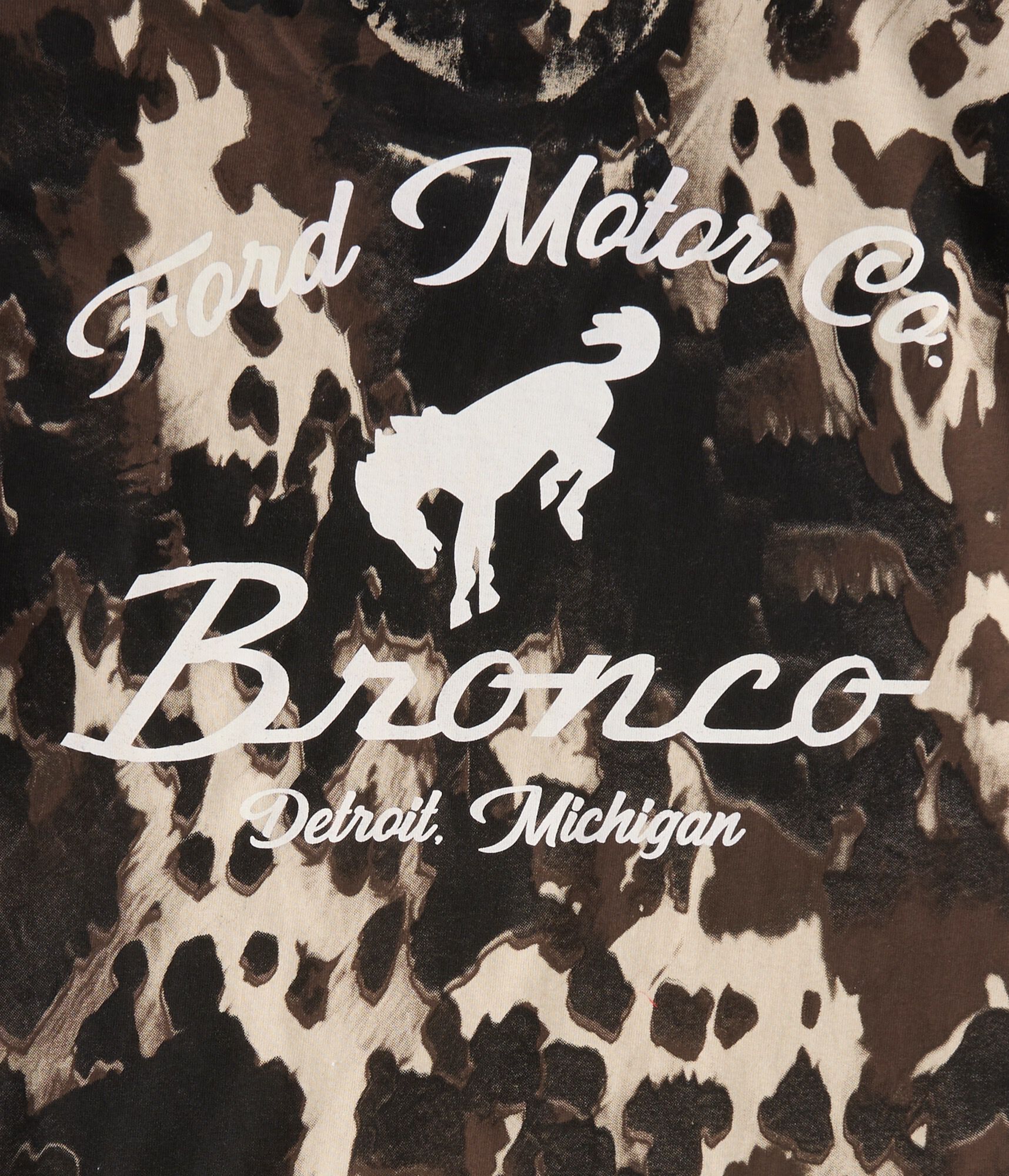 Ford Bronco Cow Print Relaxed Graphic Tee