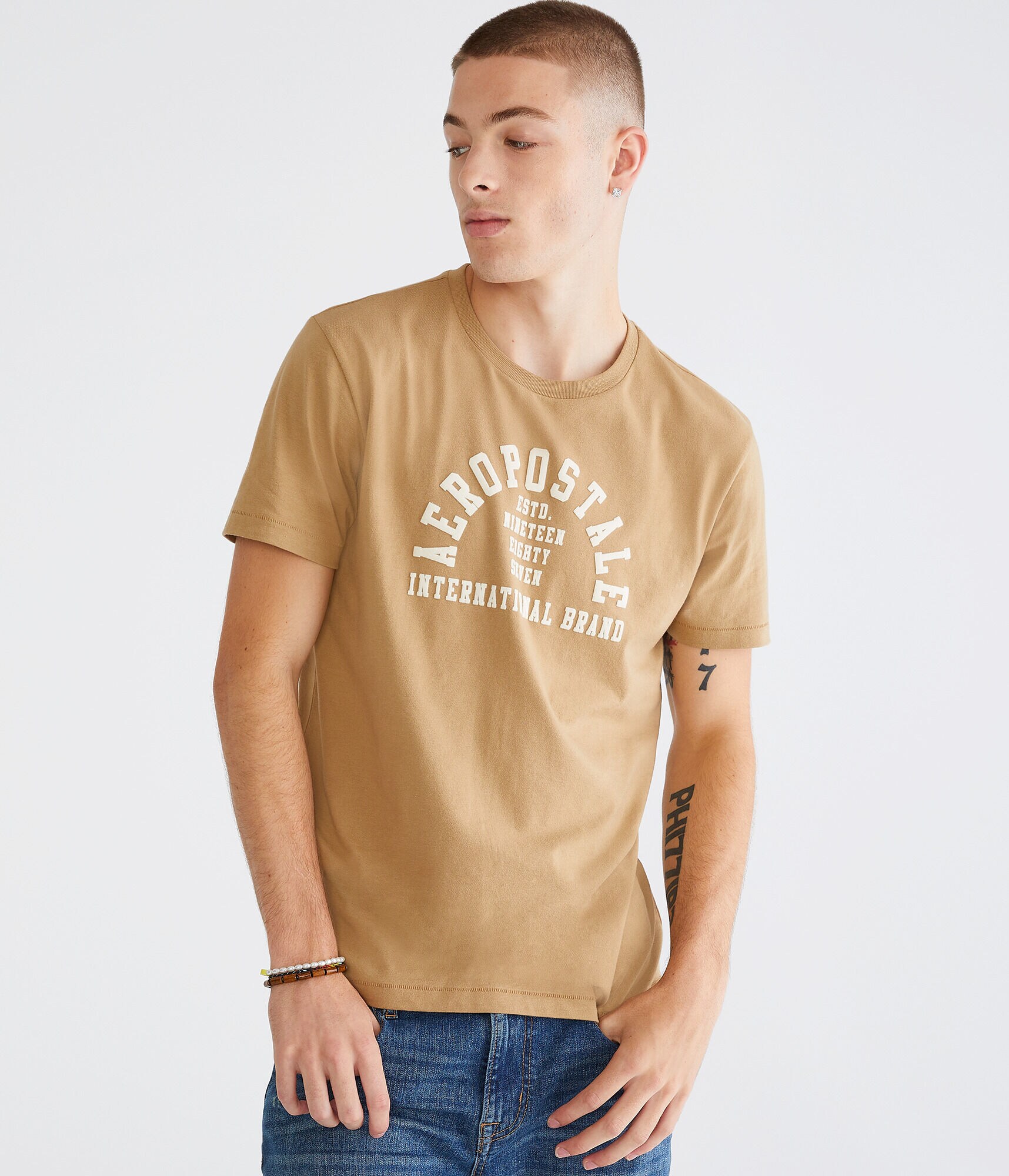 Aeropostale International Arch Graphic Tee