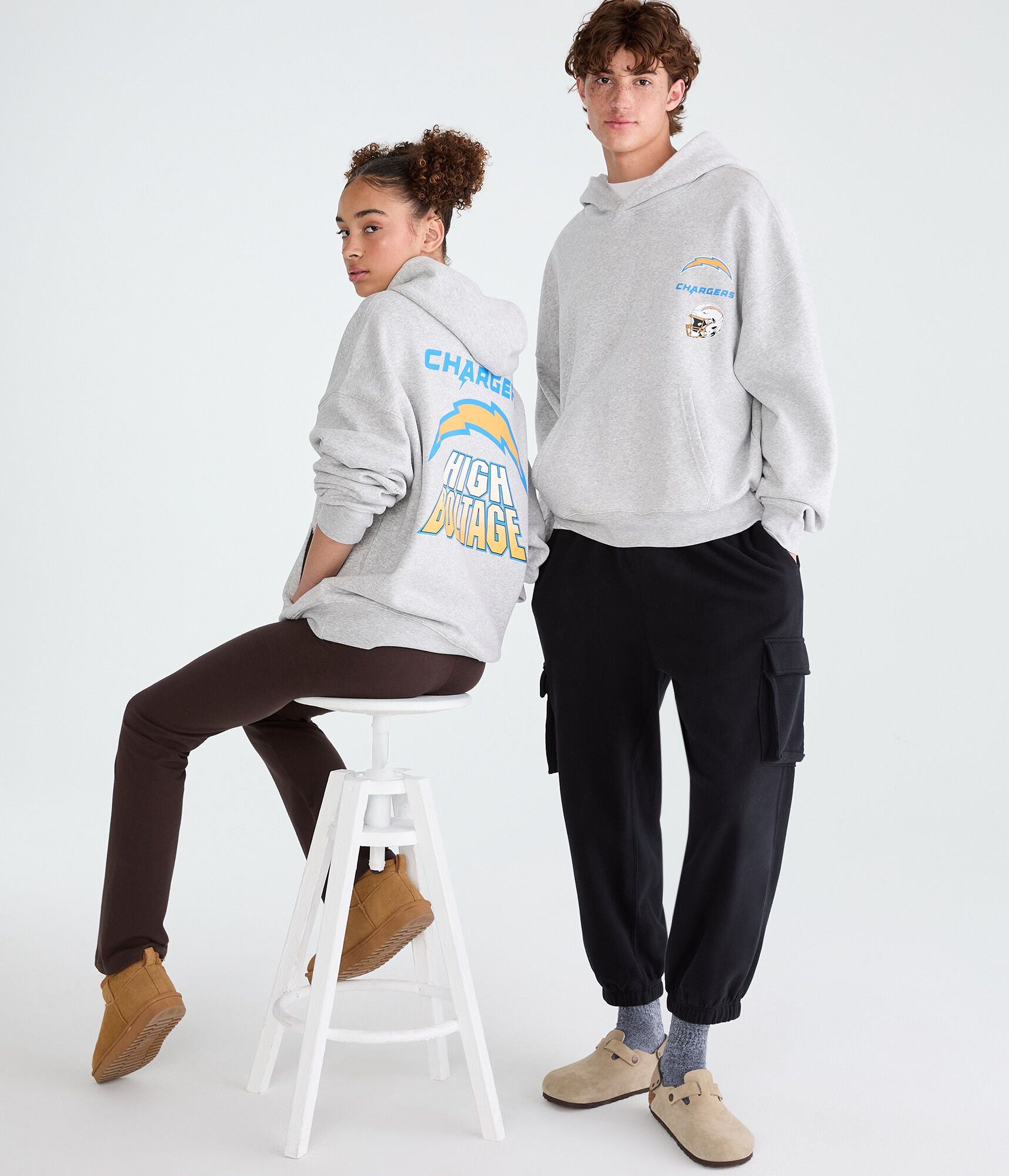 Los Angeles Chargers Logo Pullover Hoodie