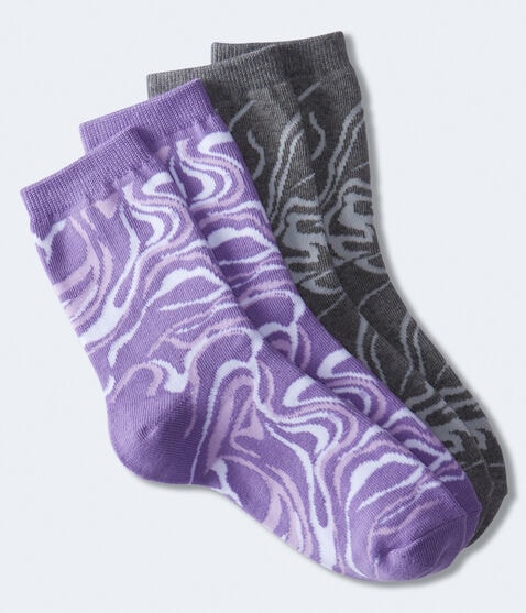 Swirl Crew Sock 2-Pack Swirl Crew Sock 2-Pack
