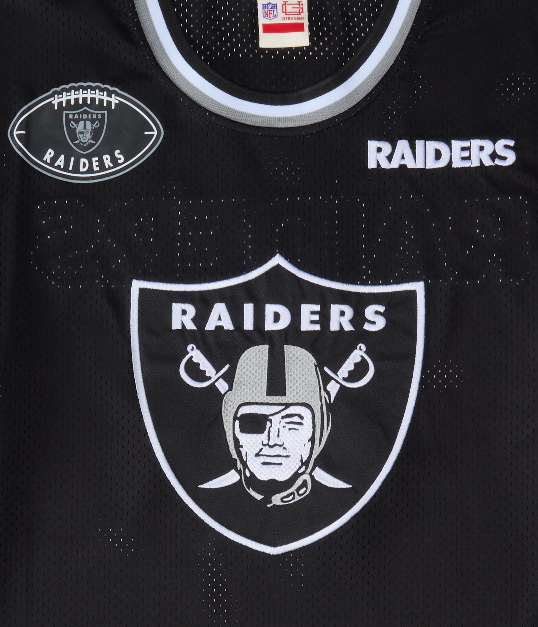 Las Vegas Raiders Football Mesh Top