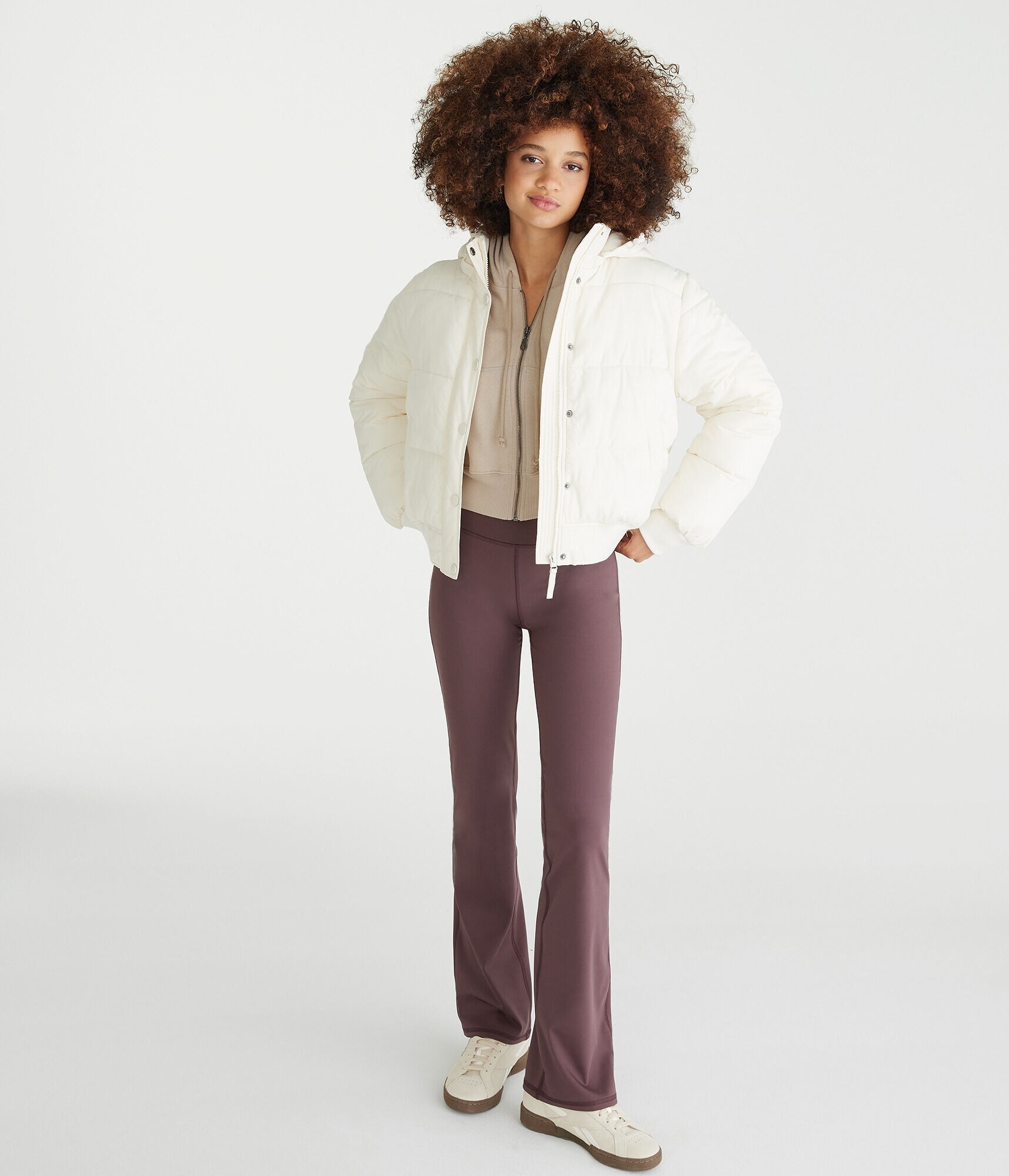 Midweight Hooded Puffer Jacket