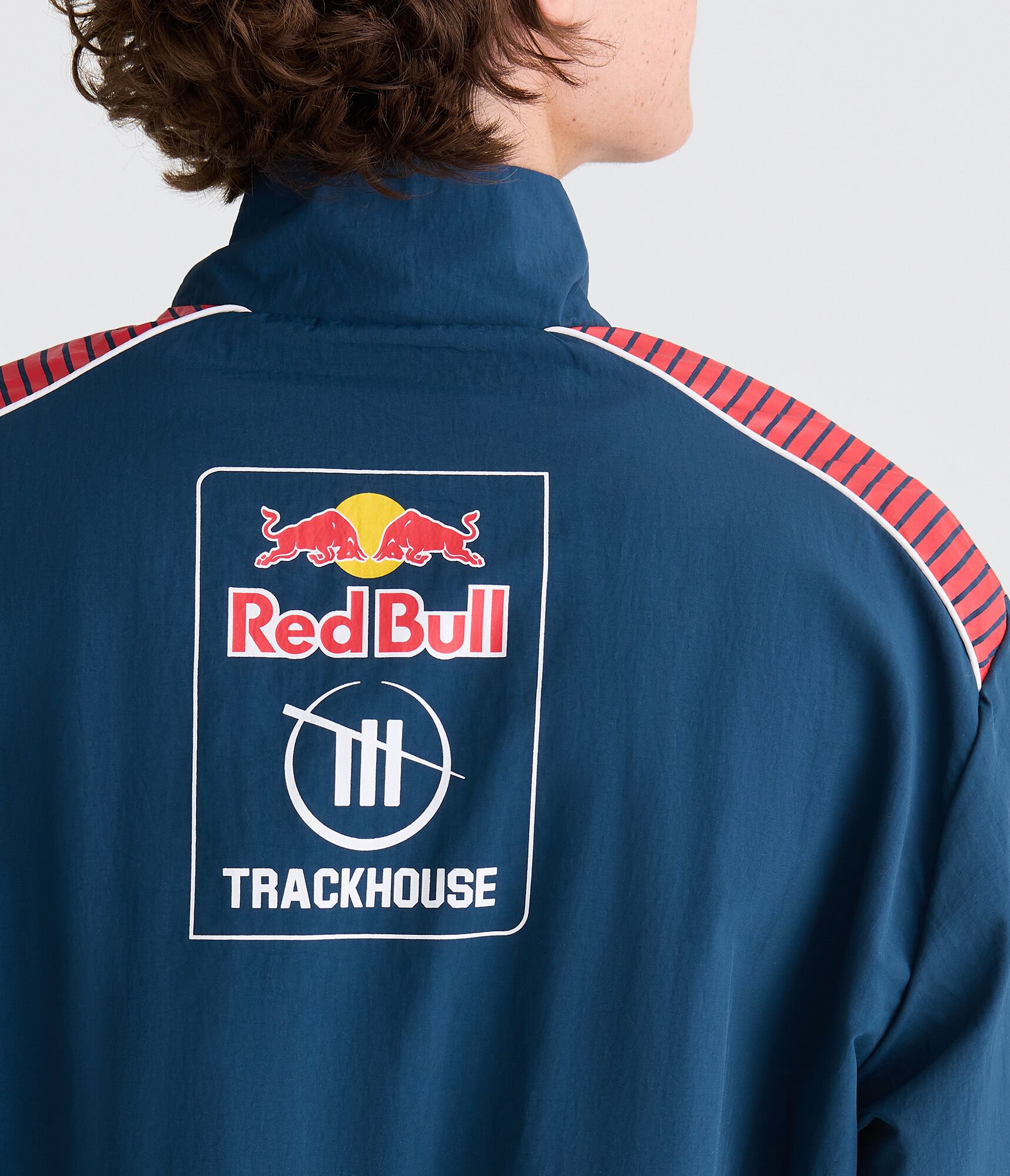 NASCAR Red Bull Trackhouse Quarter-Zip Track Jacket