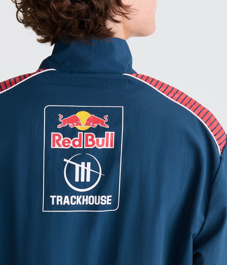 Track House Racing Jacket NASCAR Red Bull Trackhouse Quarter-Zip Track Jacket