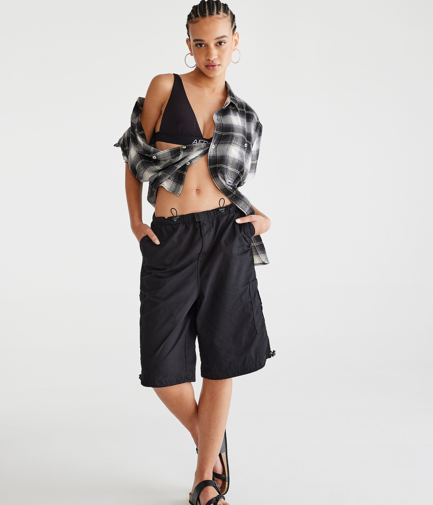 Parachute Bermuda Shorts