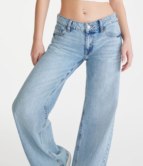 Low-Rise Wide Leg Jean Low-Rise Wide Leg Jean