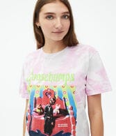 Goosebumps Tie-Dye Boyfriend Graphic Tee