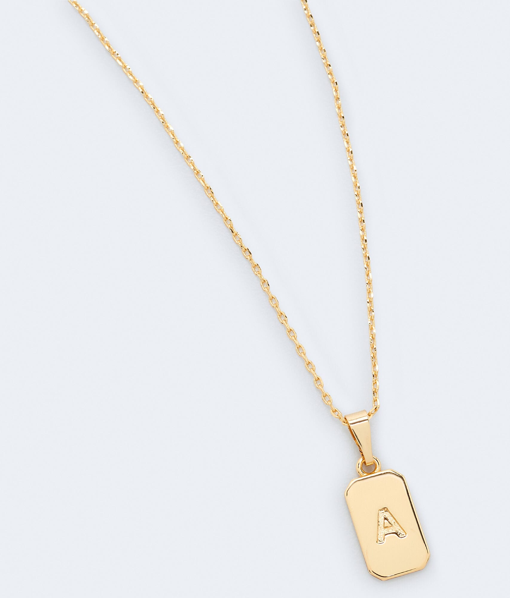 Letter A Necklace