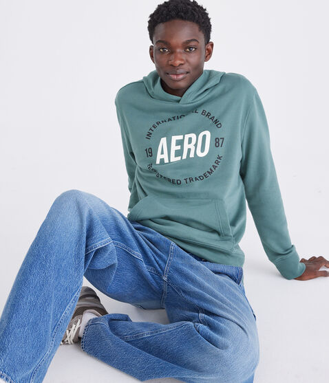 Aero International Brand Pullover Hoodie Aero International Brand Pullover Hoodie