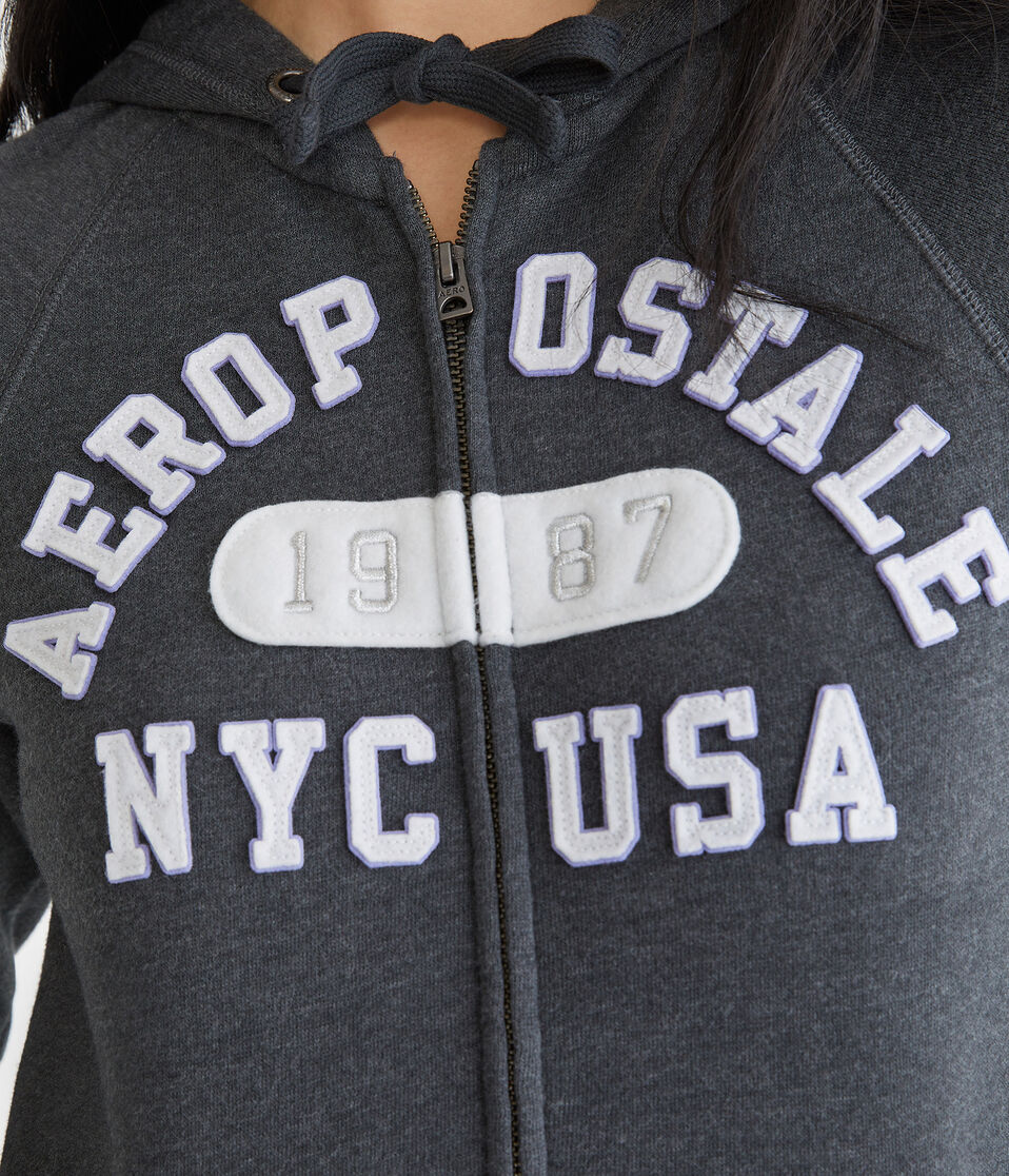 Aeropostale NYC USA Full-Zip Hoodie