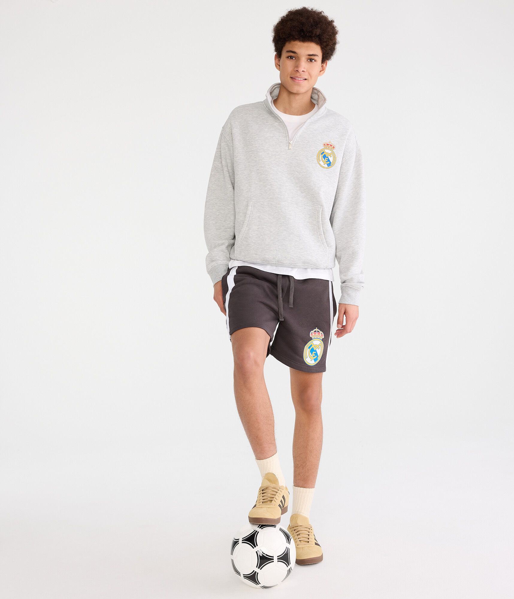 Real Madrid Fleece Shorts