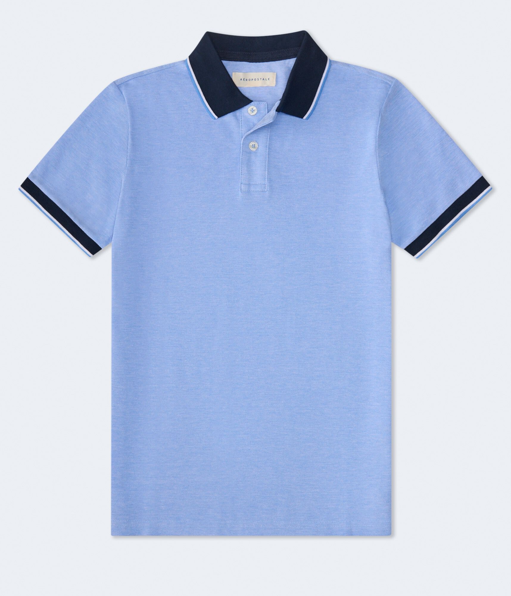 Contrast Tipped Piqu&eacute; Polo