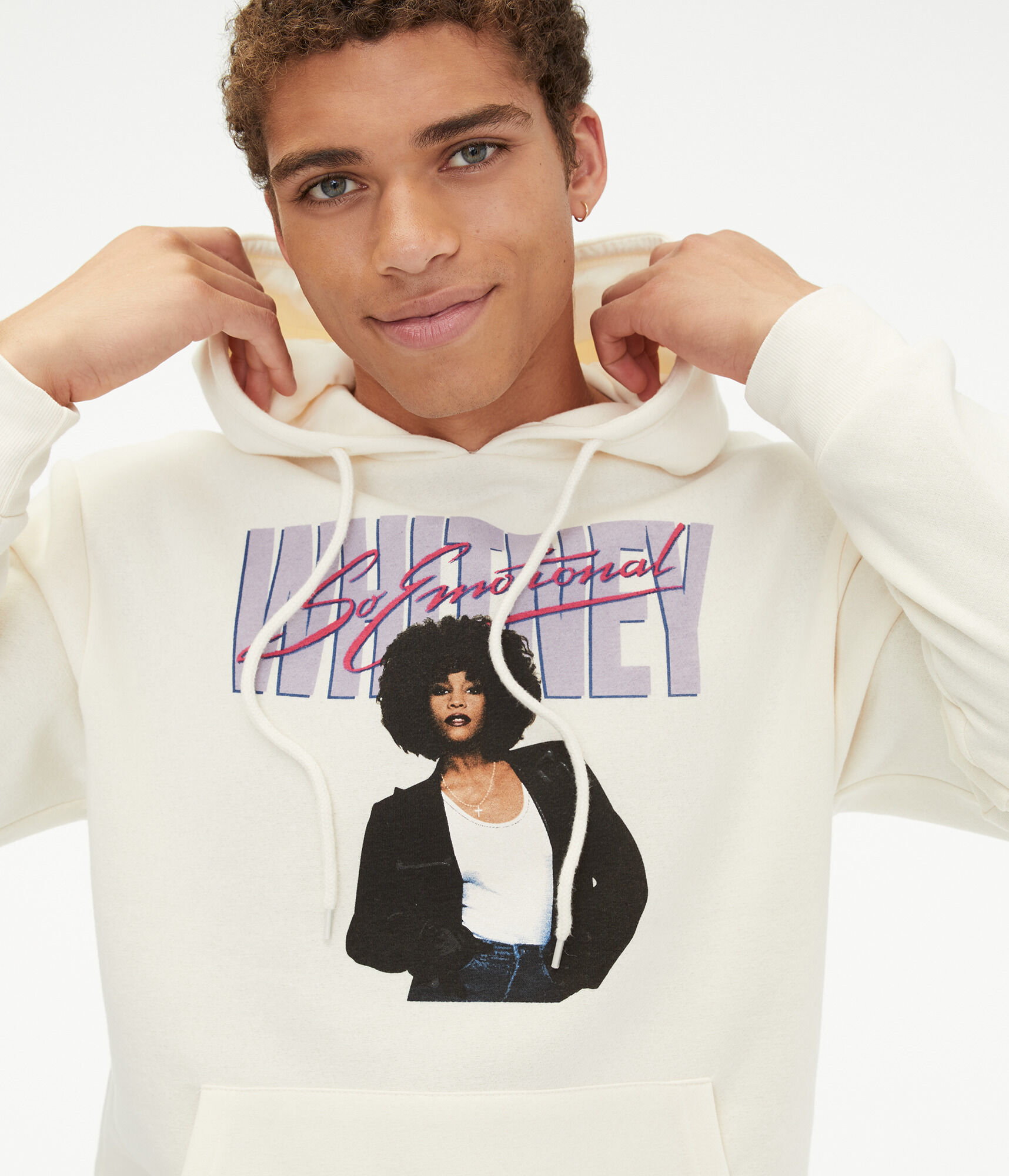 Whitney Houston So Emotional Pullover Hoodie***