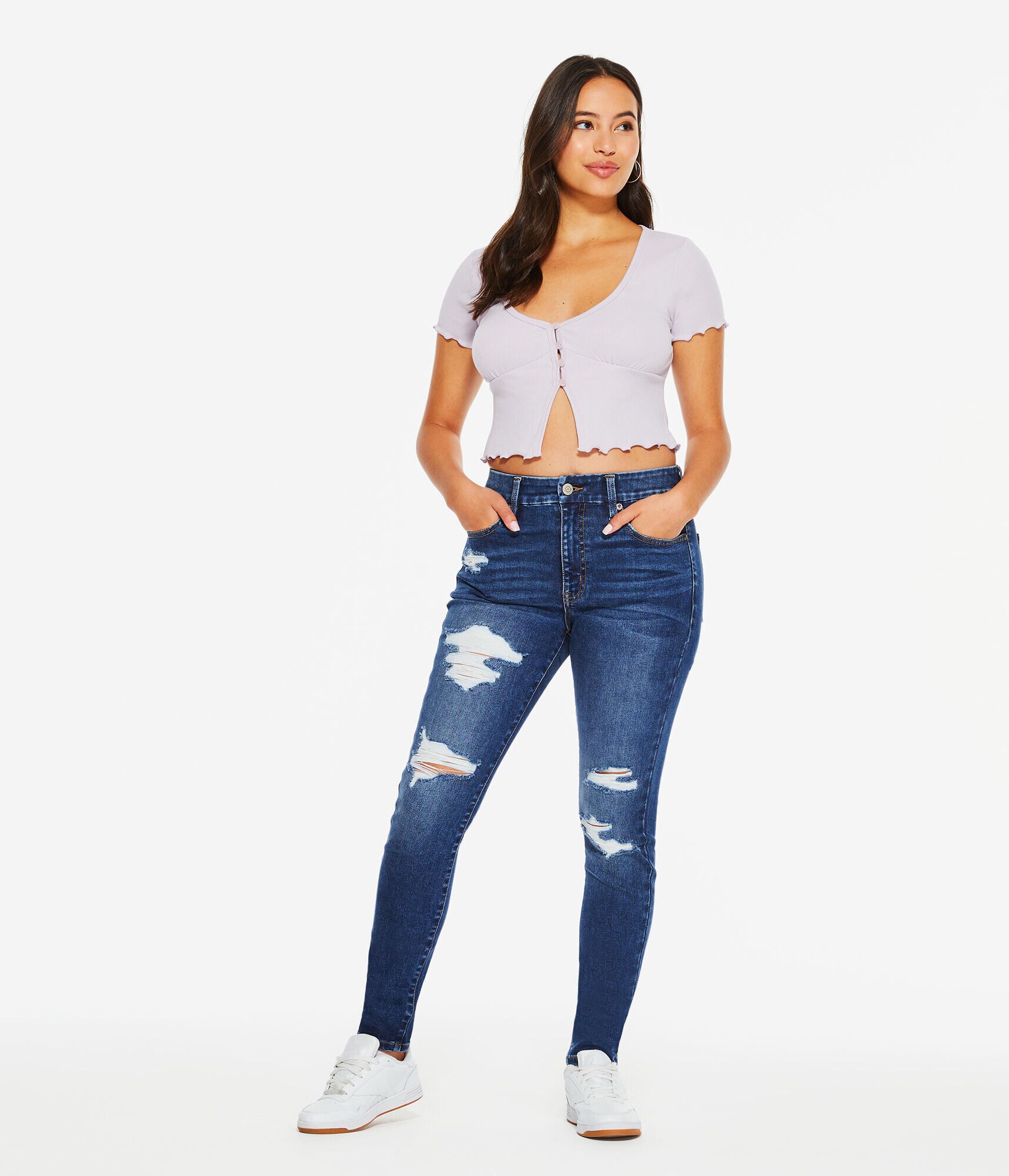 High-Rise Curvy Premium Air Jegging with LYCRA&reg; FREEF!T&reg; Technology