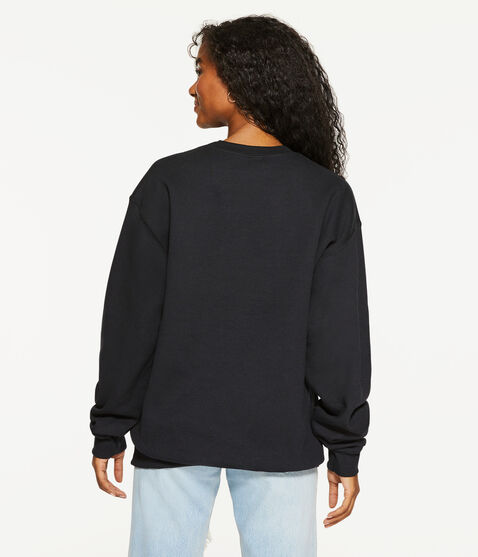 Hello Kitty Oversized Crew Sweatshirt Hello Kitty Oversized Crew Sweatshirt