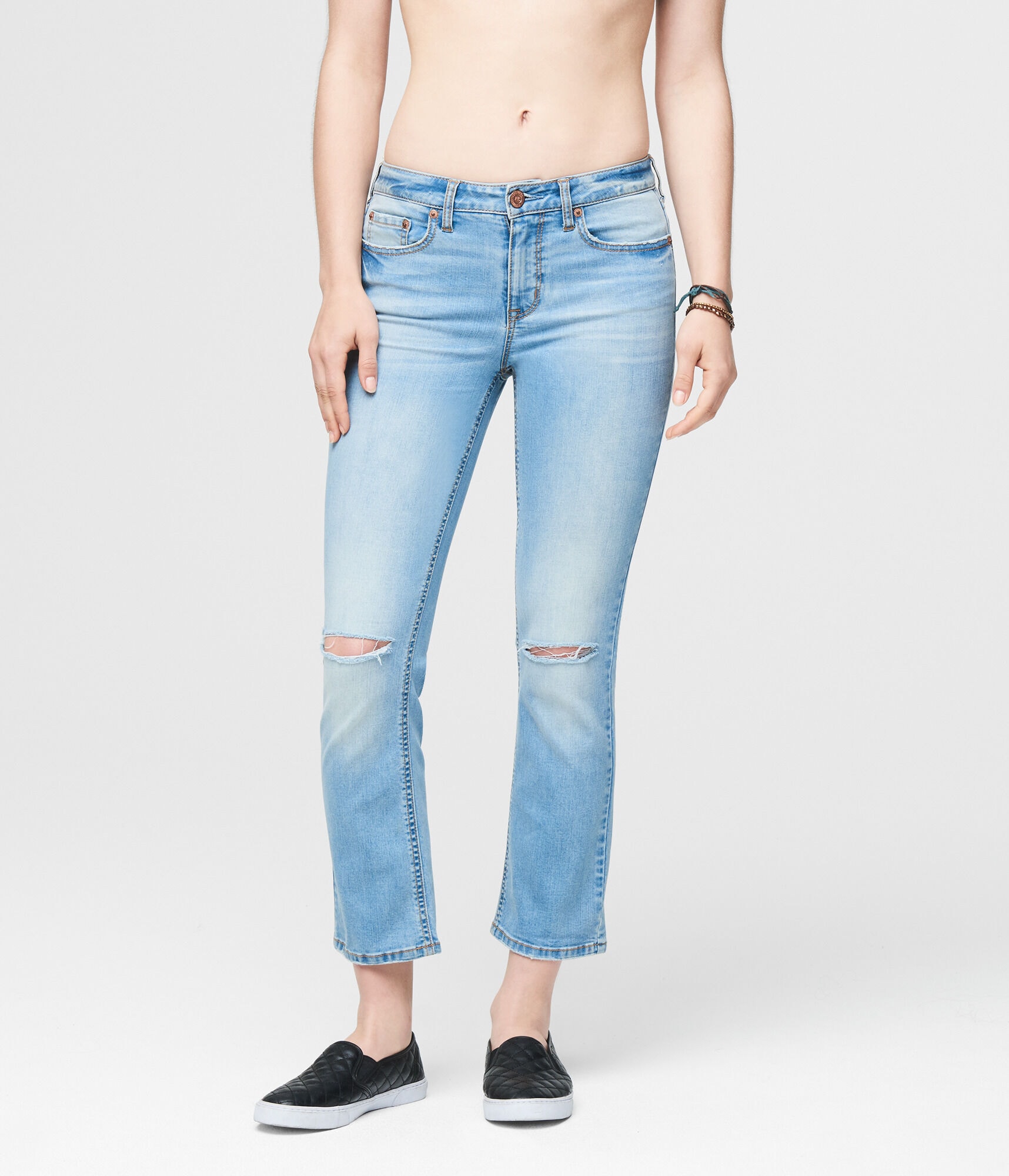 skinny kick flare jeans