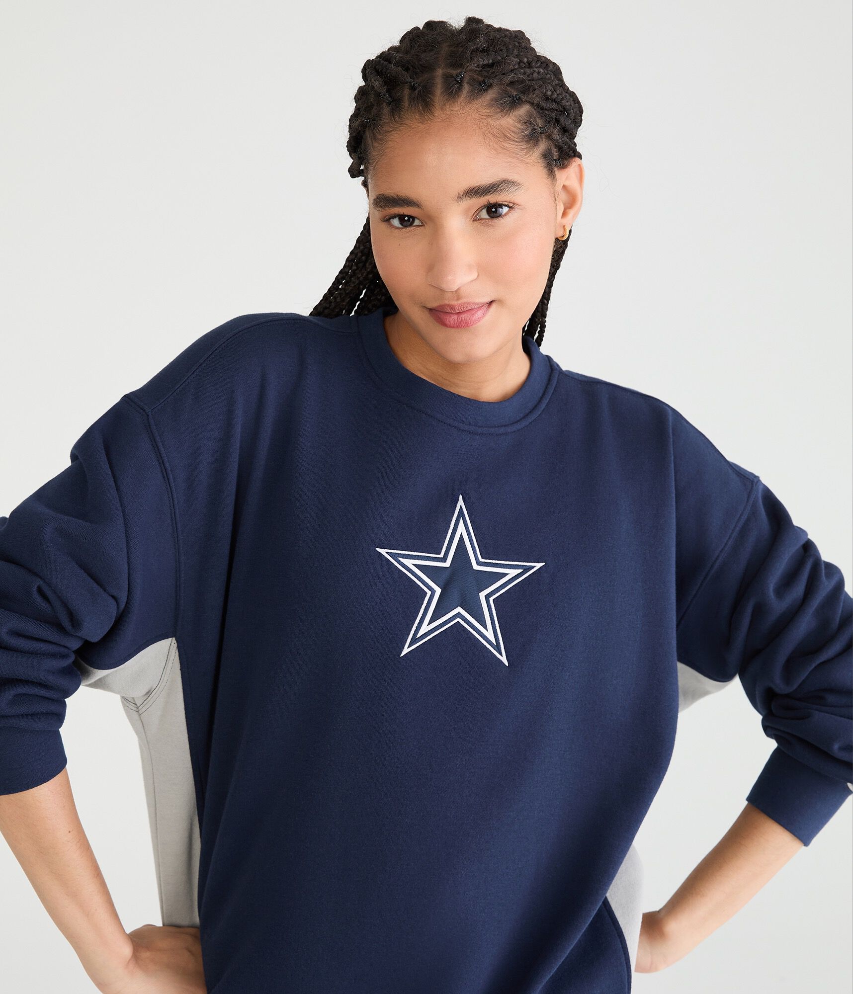 Dallas Cowboys Logo Crew Sweatshirt