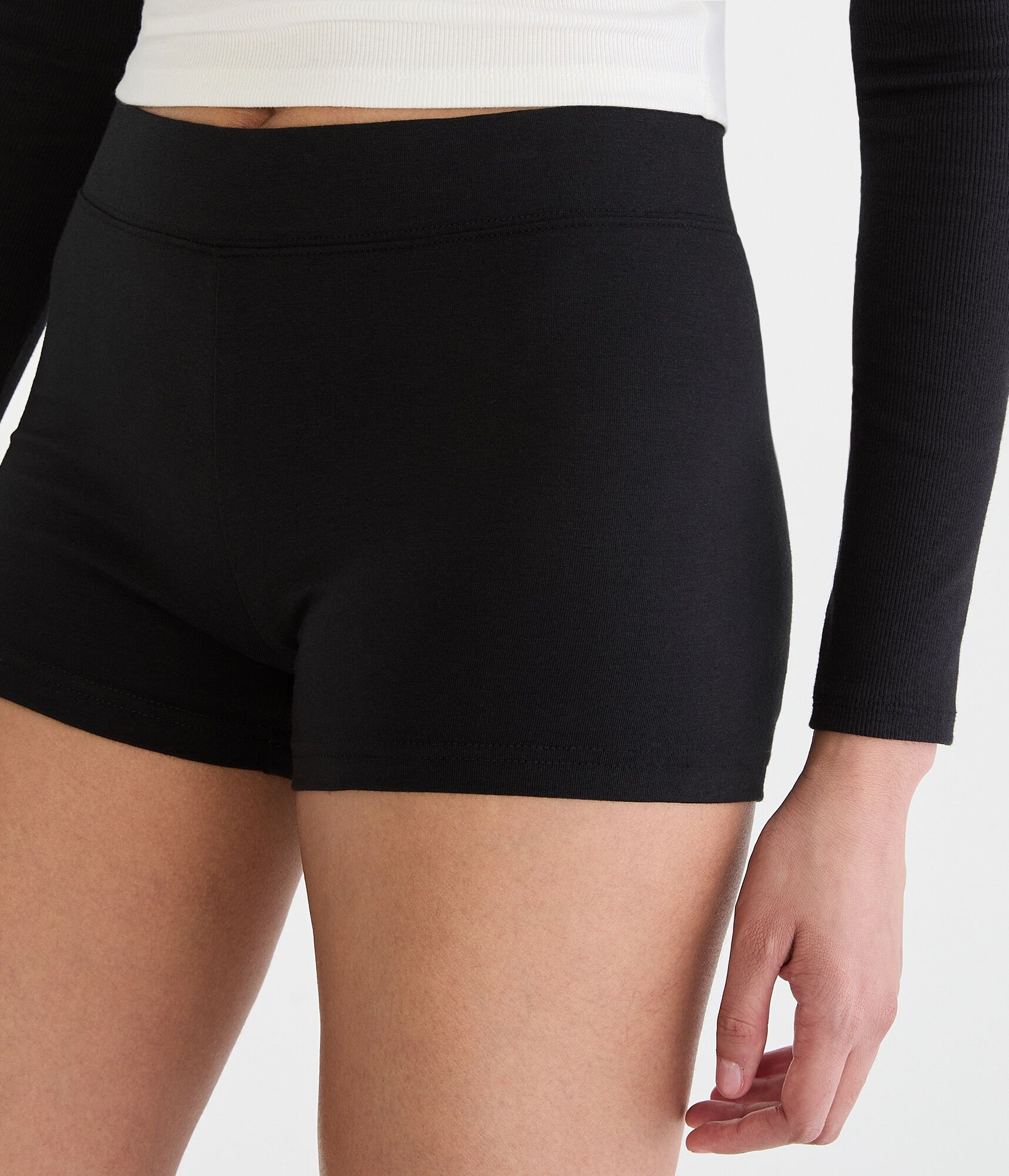 High-Rise Booty Shorts